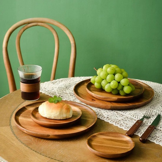 Wooden Plate 25cm